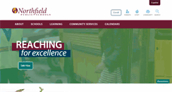 Desktop Screenshot of northfieldschools.org